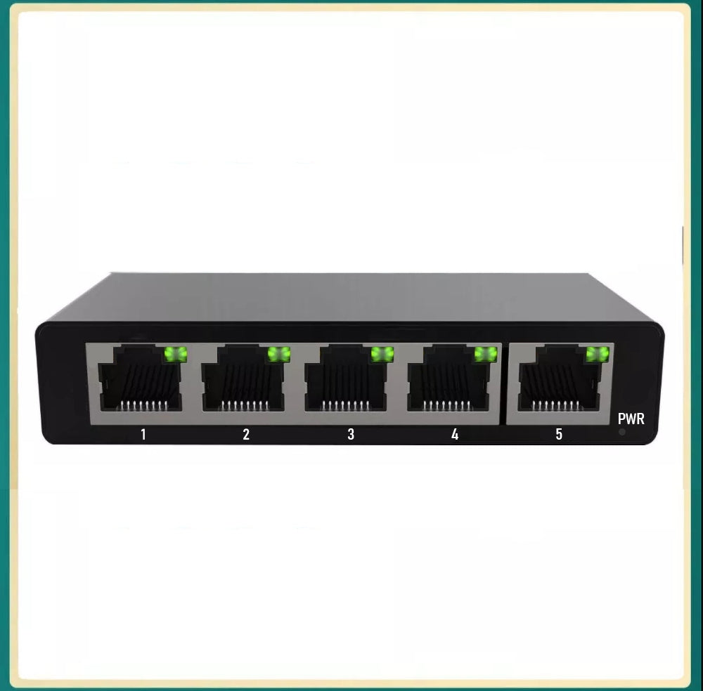 5-Port Gigabit Ethernet Desktop Network Switch