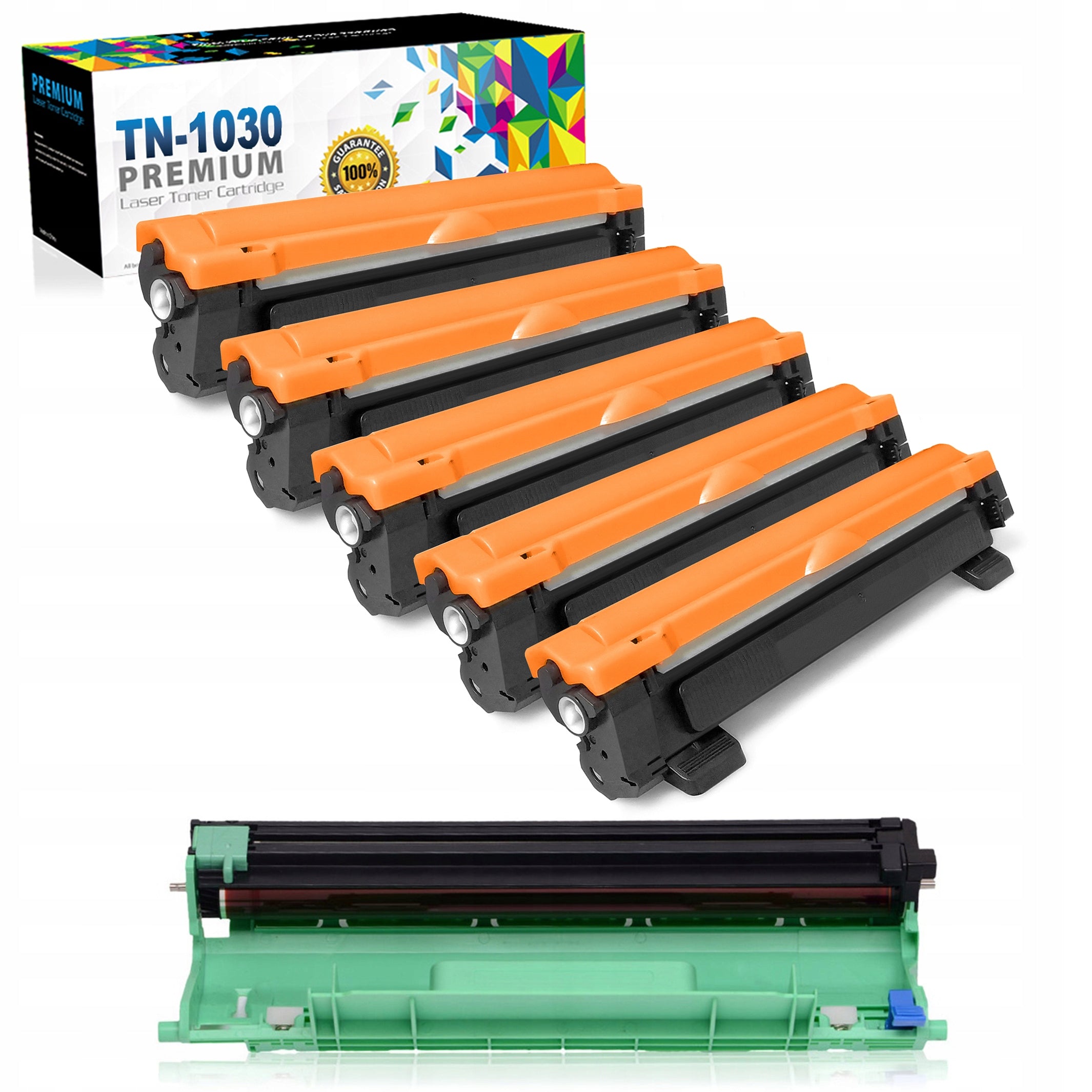 5 Toner + Drum for 1030 MFC1810E HL-1110E DCP1512E