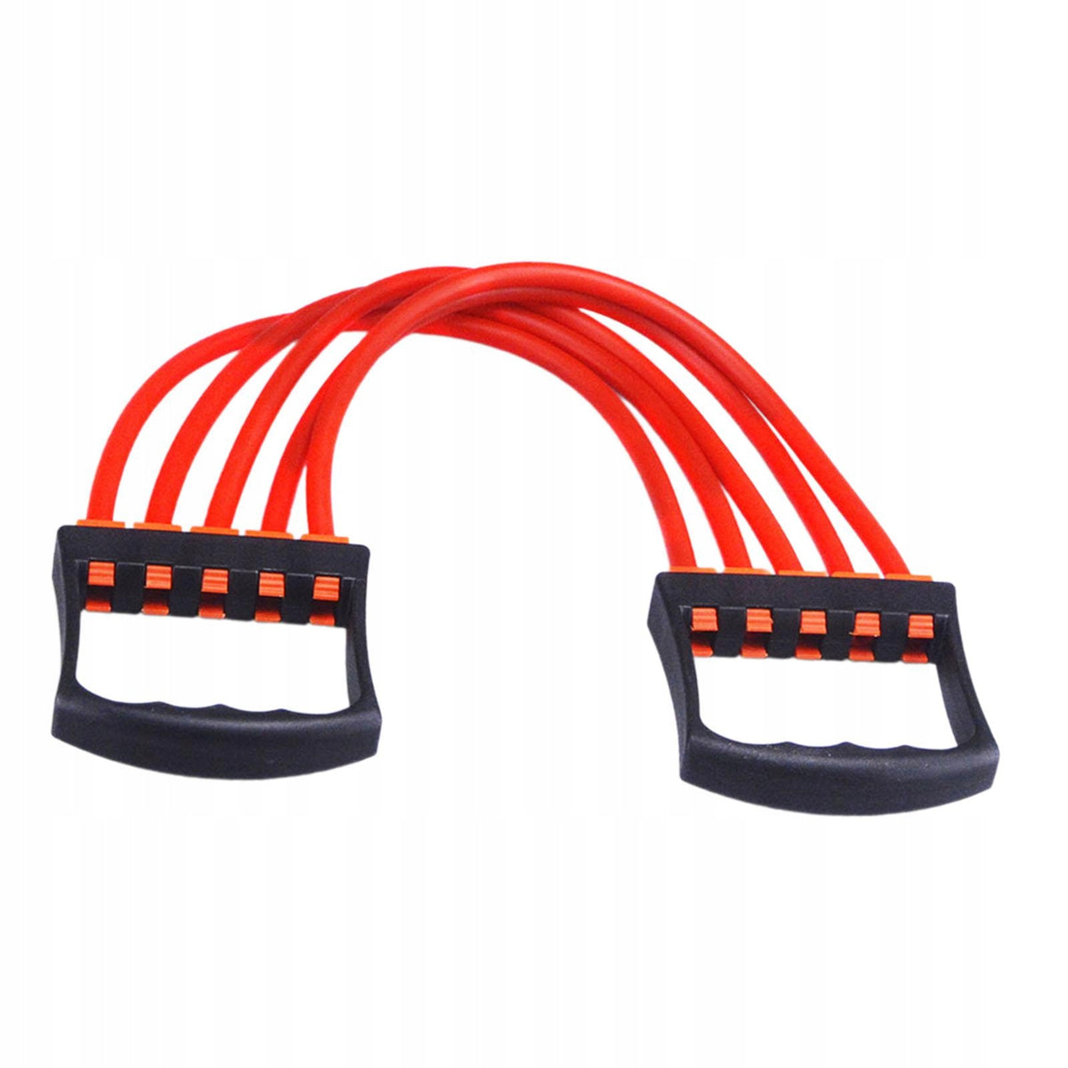 5 Tubes Adjustable Pulling Rope Yoga Supplies Resistance Bands Pull Red