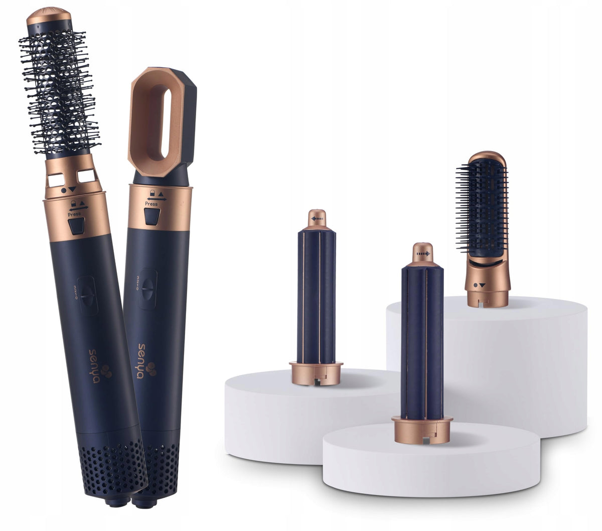 5 in 1 Air Styler Inflatable Brush & Hair Dryer