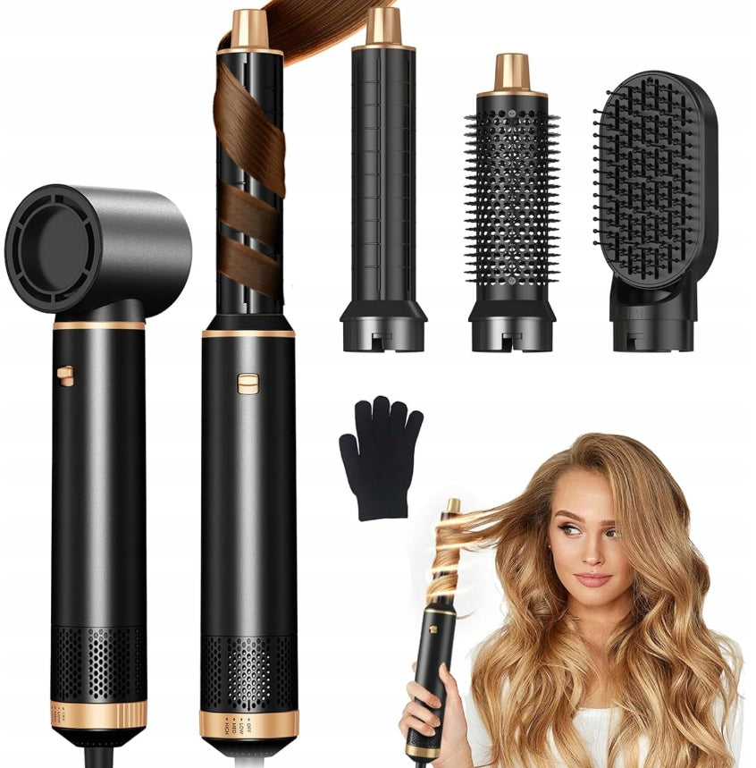 5 in 1 Hair Styling Kit with Hair Dryer