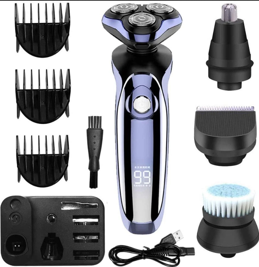 5-in-1 Shaver for Men LCD Electric Wet and Dry Shaving Brand no brand