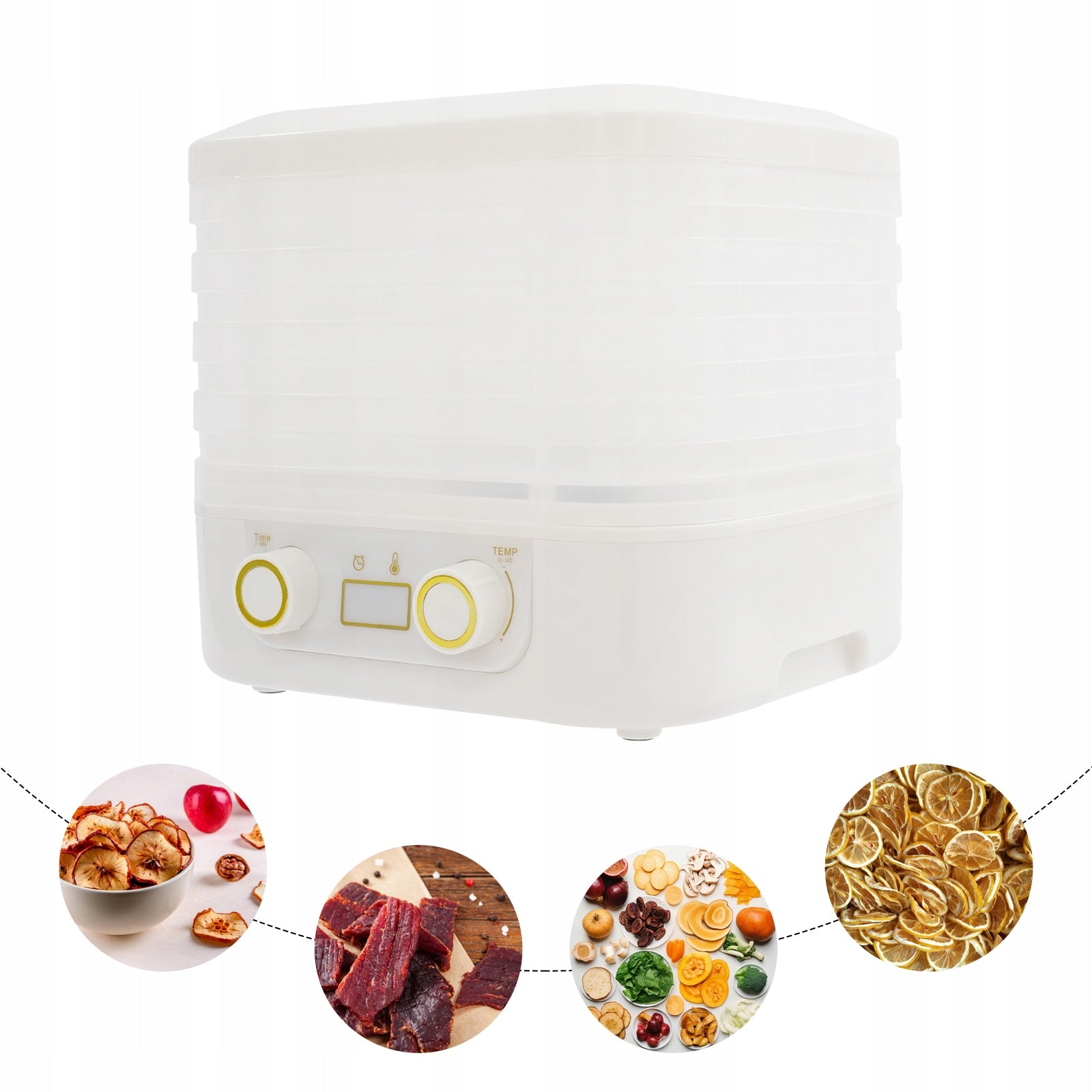 5-layer fruit and vegetable dehydrator
