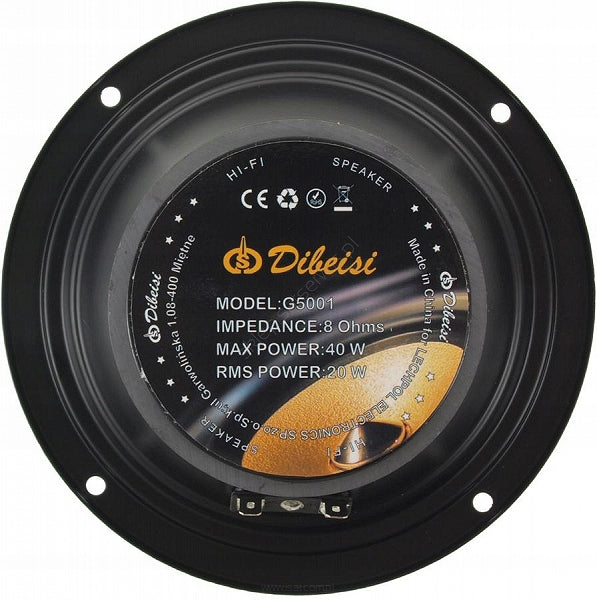 5" midrange speaker for G5001 8 Ohm 20W RMS 500-10k Hz 81205 speakers Packaging status original
