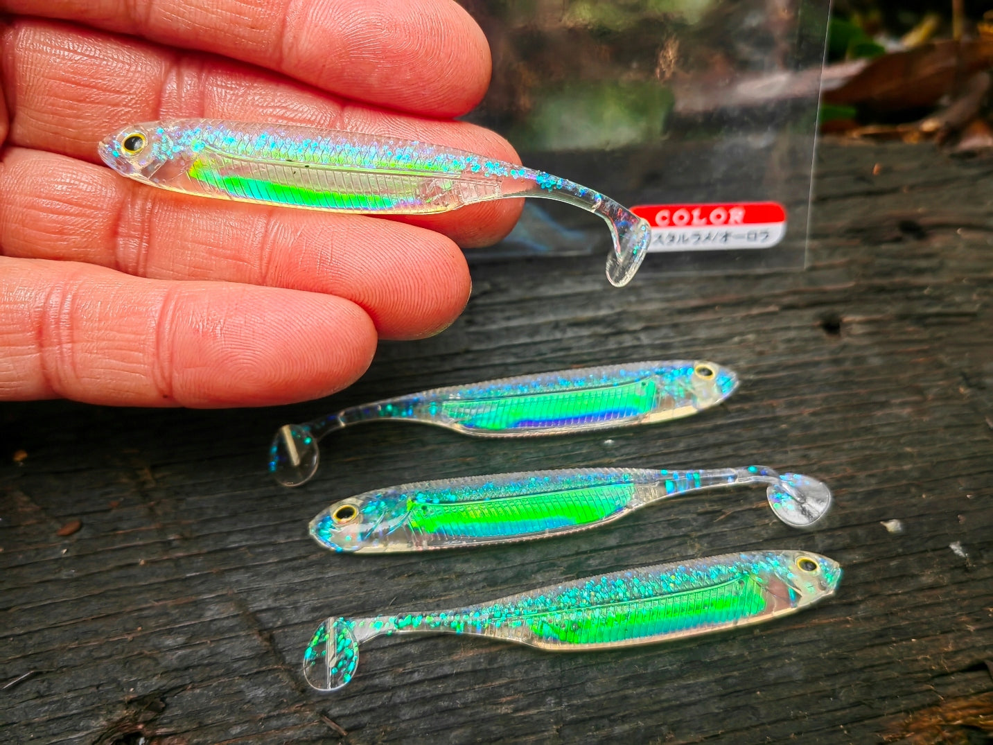 5 pcs Fish Arrow FLASH-J SHAD 3" SW - 8 cm zander and pike #142 Packaging status original