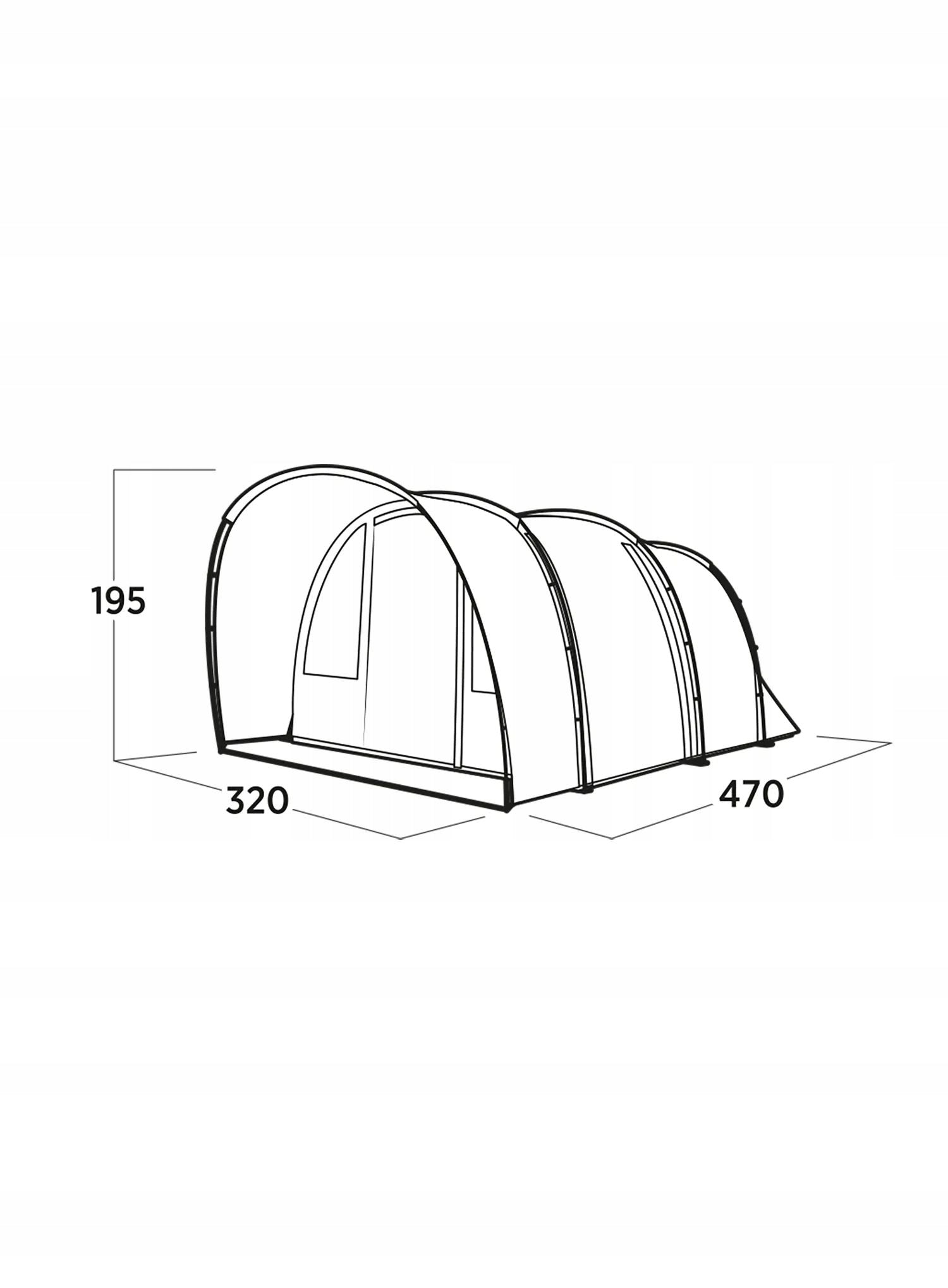 5-person tent Easy Camp Skarvan 5 Manufacturer code Easy Camp