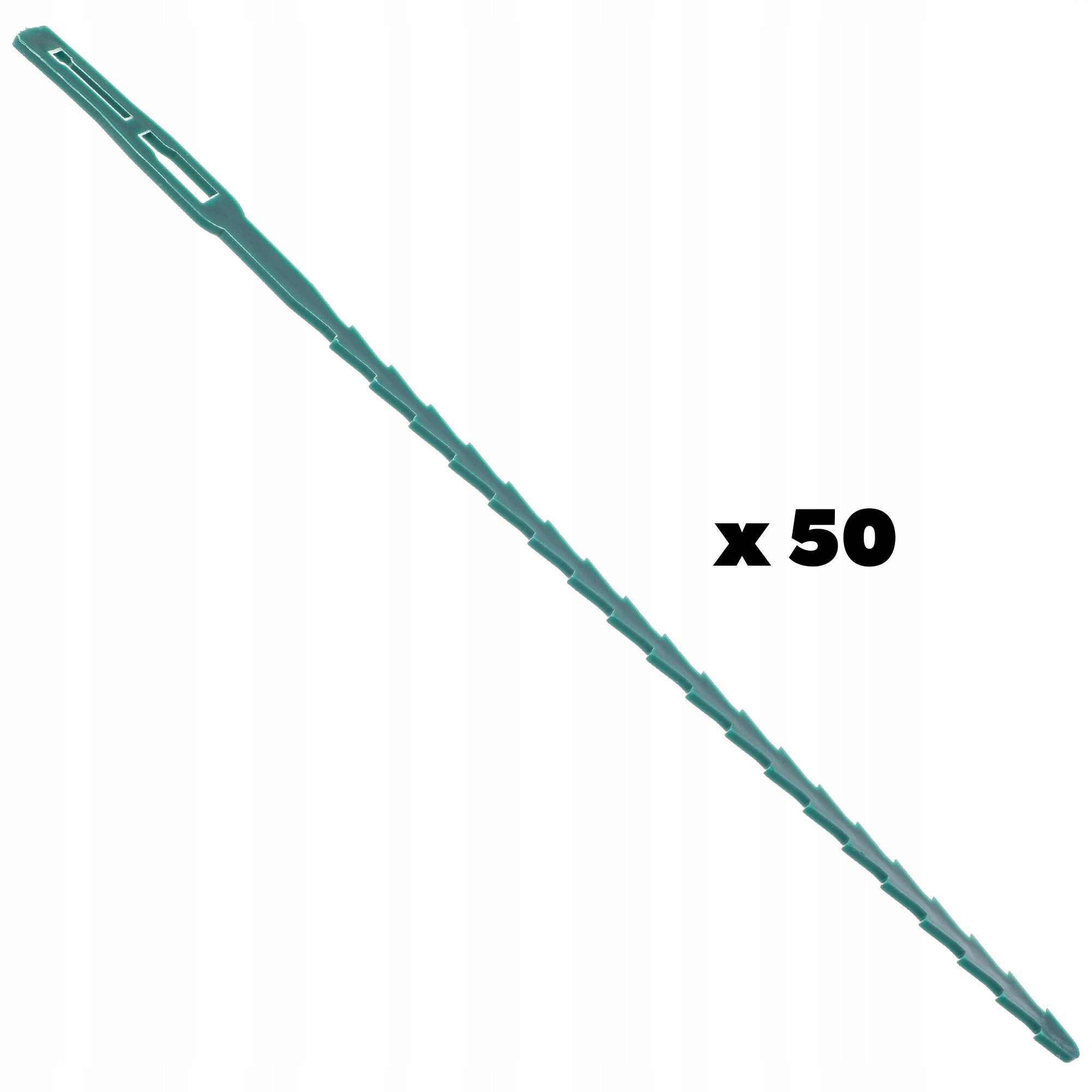 50 PCS 40 cm CLAMP BANDS FOR FIXING THE TRITITE OF FASTENING POLE SUPPORTS Brand Kadax