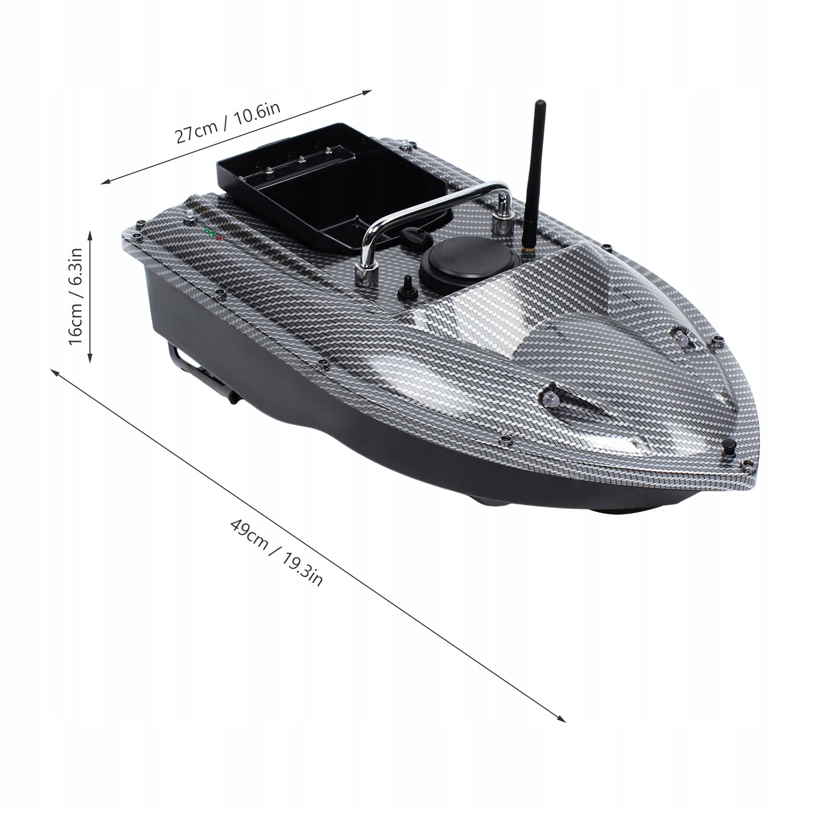 500M REMOTE BAIT BOAT WITH NIGHT LIGHT Manufacturer code KX3308