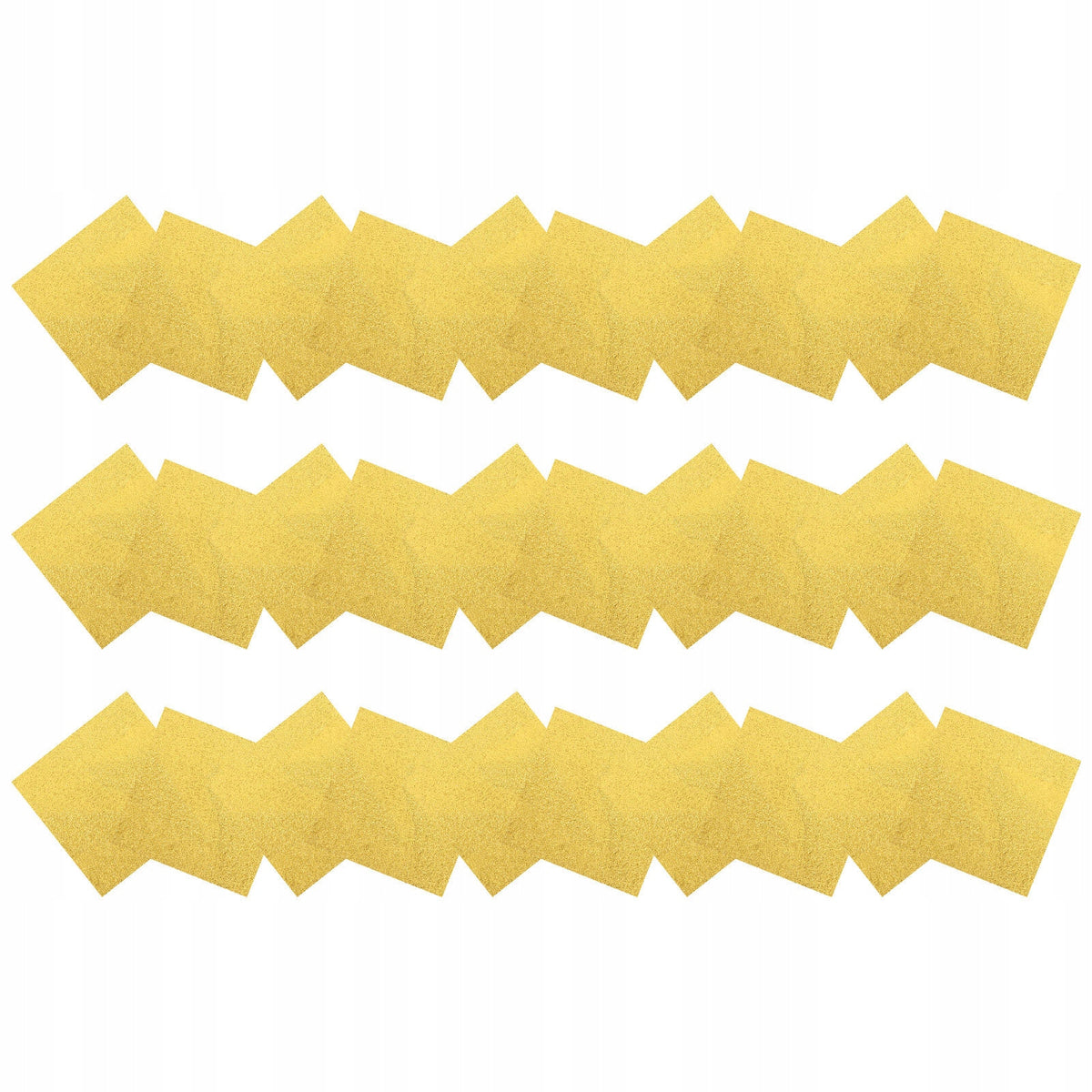 500PCS GOLDEN ALUMINUM FOIL SHEETS FOR CANDY AND CHOCOLATE Net foil weight 0.12 kg