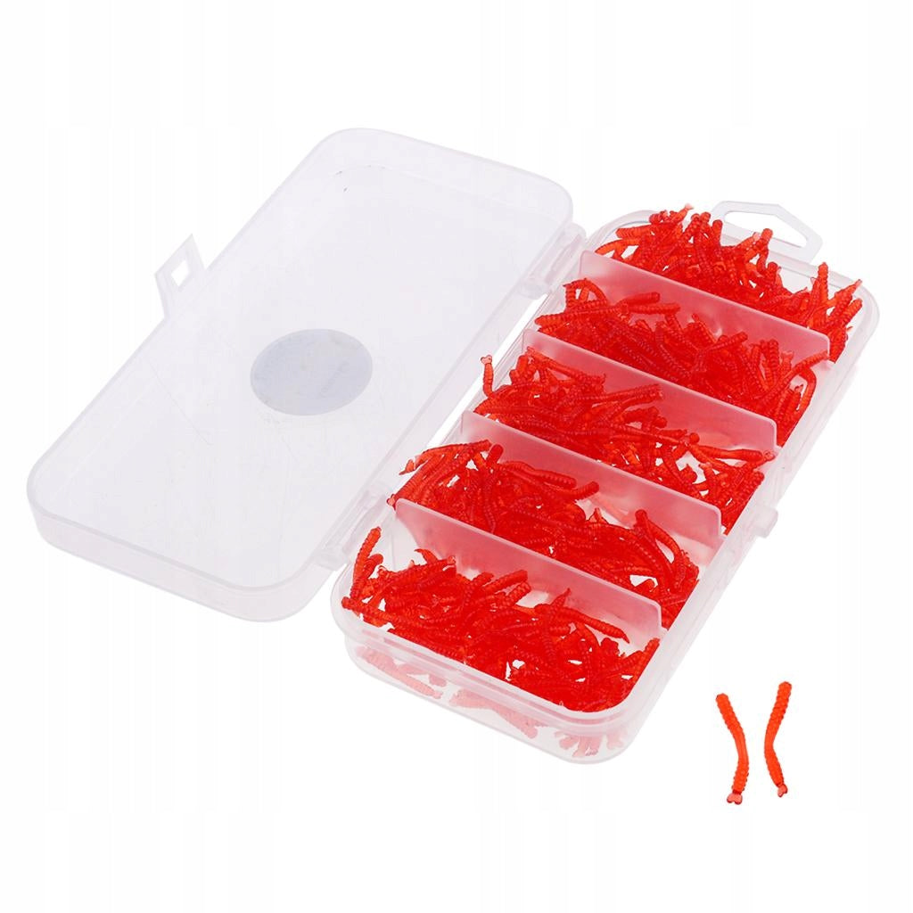 500Pcs Artificial Soft Fishing Baits Sea worm Lures Clamworm Trout Lure
