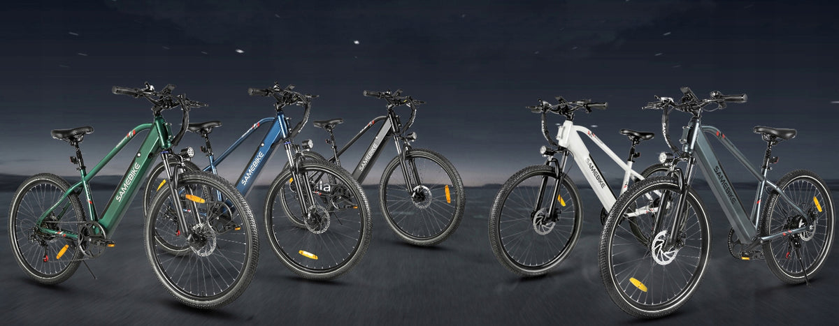 500W Electric Vehicle 27.5" Samebike RS-A01Men 35KM/H 15AH 110KM Foldability partially assembled, calibrated