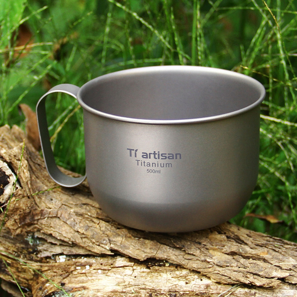 500ml Titanium Water Cup Coffee Mug Brand no brand