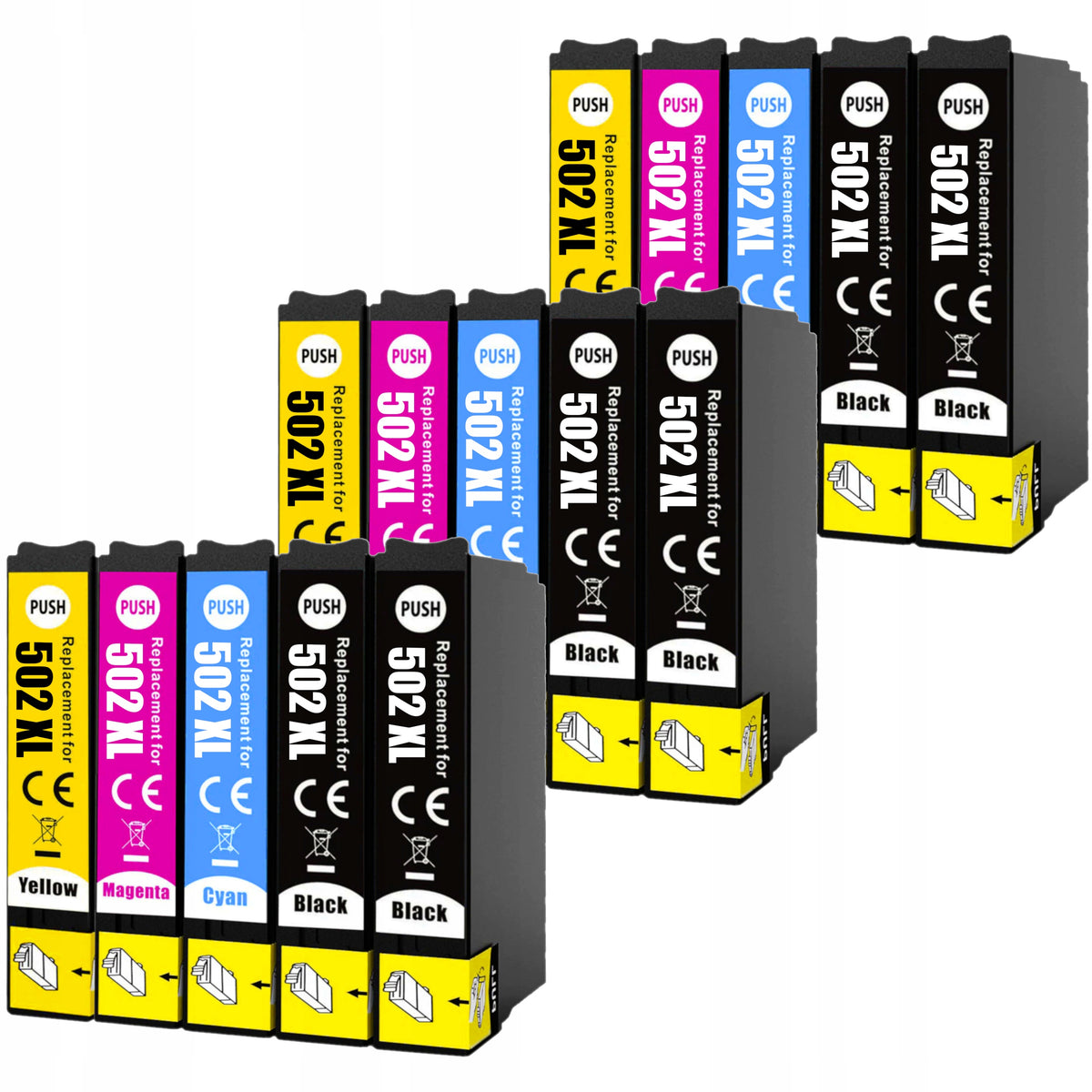 502 XL INK CARTRIDGES FOR EPSON EXPRESSION HOME XP-5100 XP-5150 XP-5155 PRINTER