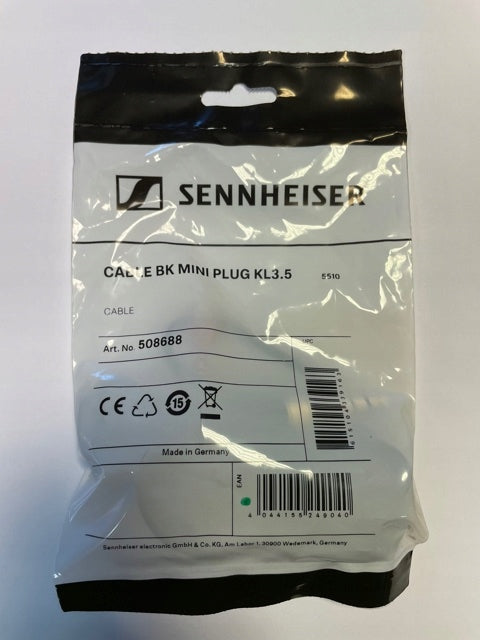 Sennheiser ZQ 508688, 3.5 mm, 3 m