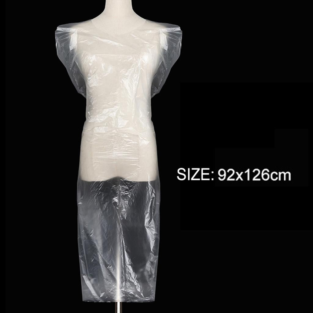 50PCS Hairdressing Cloth Disposable Waterproof Hair Salon Capes Shampoo Brand no brand