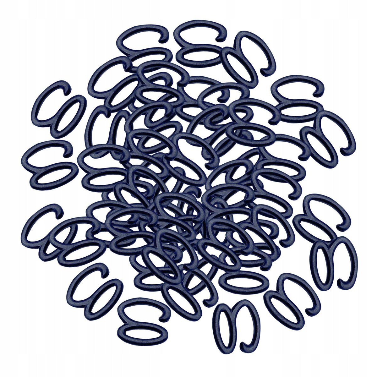 50Pcs Elastic Rope Hanging Hooks Strong Sturdy Attachment Hanging 8 Shape