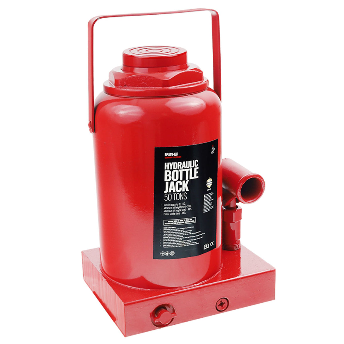 50T HYDRAULIC LIFT, 1-PISTON HM Product weight with unit packaging 11.7 kg