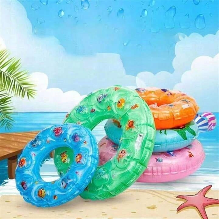 50cM SWIMMING WHEEL FOR KIDS COLORFUL INFLATABLE FOR BESEN LAKE Kind swim ring