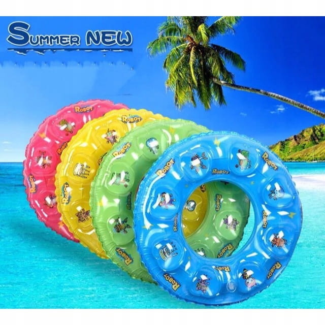 50cM SWIMMING WHEEL FOR KIDS COLORFUL INFLATABLE FOR BESEN LAKE Model 50CM