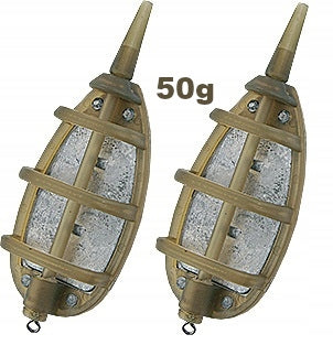 50g+ 50g BAIT BASKET METHODS JAXON FEEDER AF-C