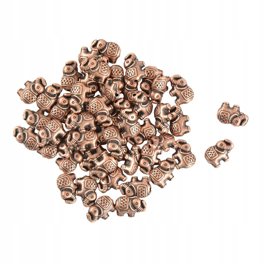 50pcs Alloy Metal Bracelet Necklace Connector Charm Beads Copper Manufacturer code Does not apply