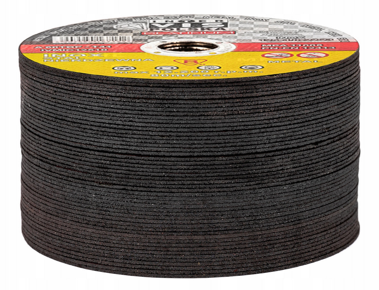 50pcs DISC METAL CUTTING DISCS ALUMINUM INOX 125 x 1,0mm 50pcs Disc type cutting
