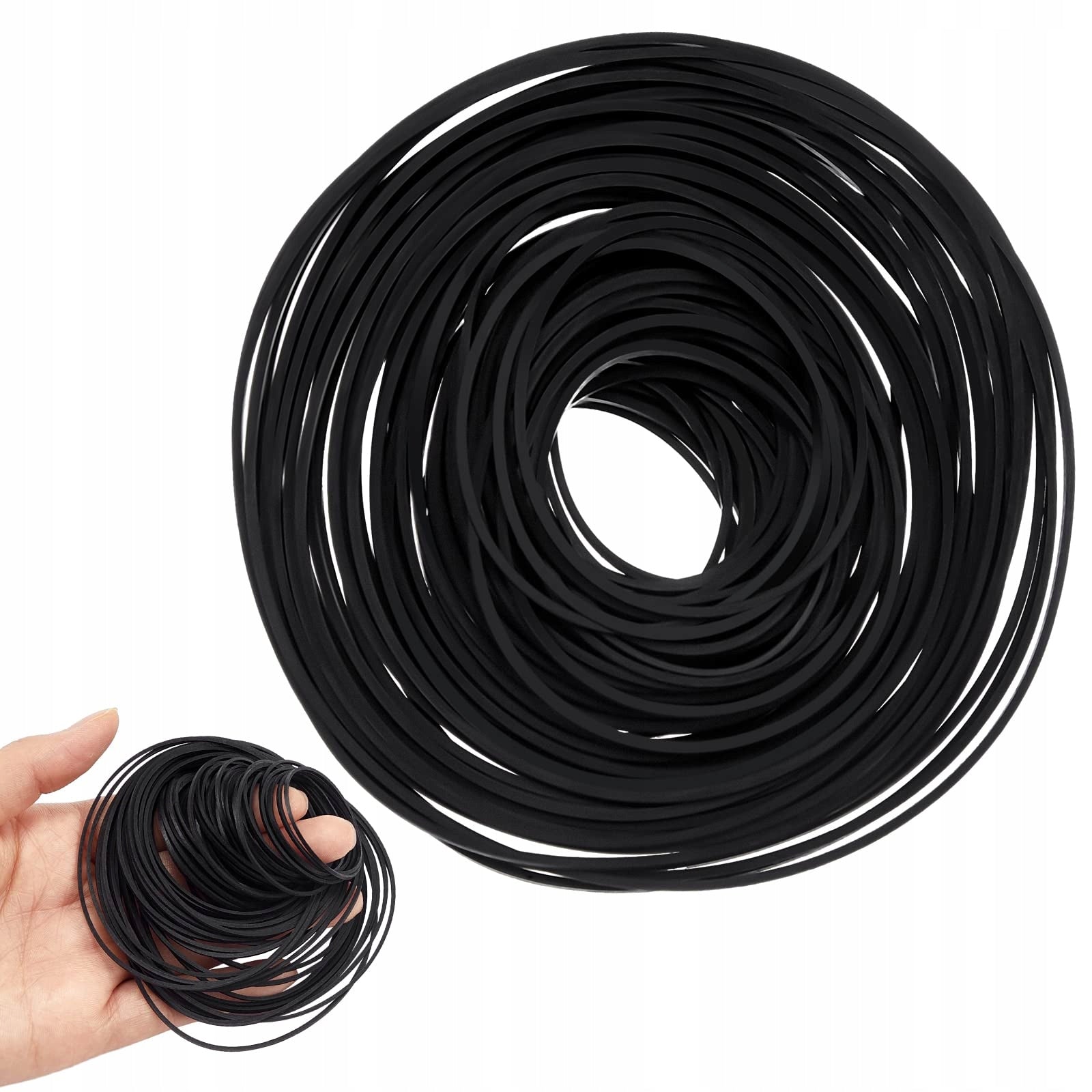 50pcs DRIVE STRIPS FOR TAPE RECORDER SET BLACK