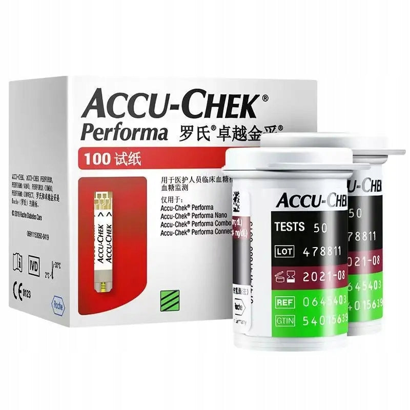 50pcs Papier testowy Roche Accu-Chek Performa System monitorowania