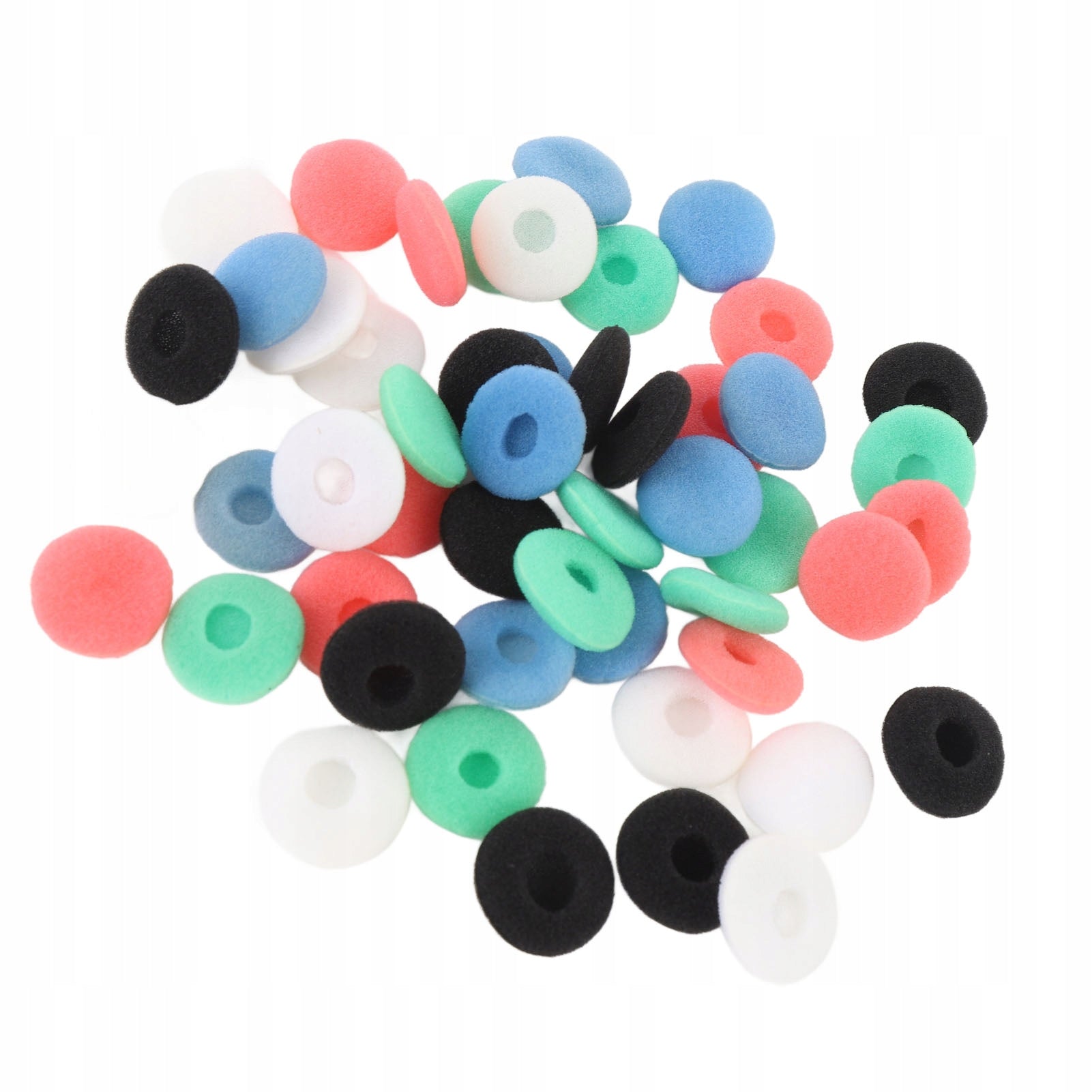 50pcs earbud cover black biaa red blue green UL For other