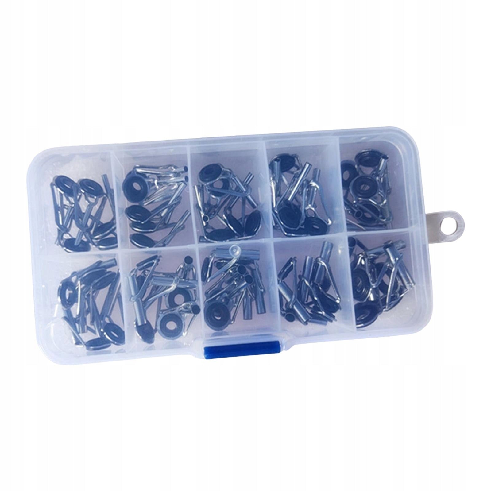 50x Fishing Rod Tips Guides Mixed Size in A Box Brand no brand