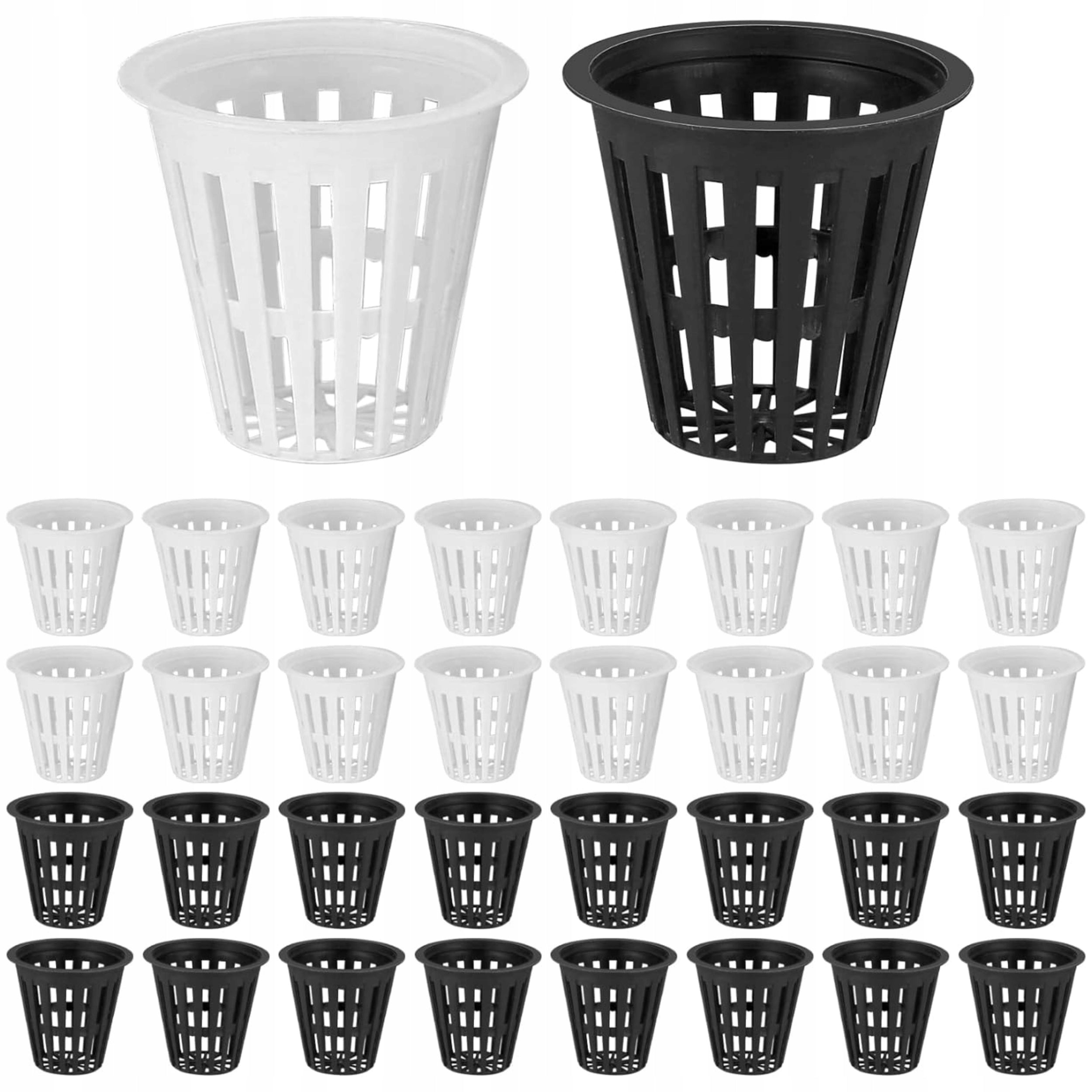 50x MESH POTS HYDROPONICS BASKETS FOR HYDROPONIC SEEDLING CULTIVATION