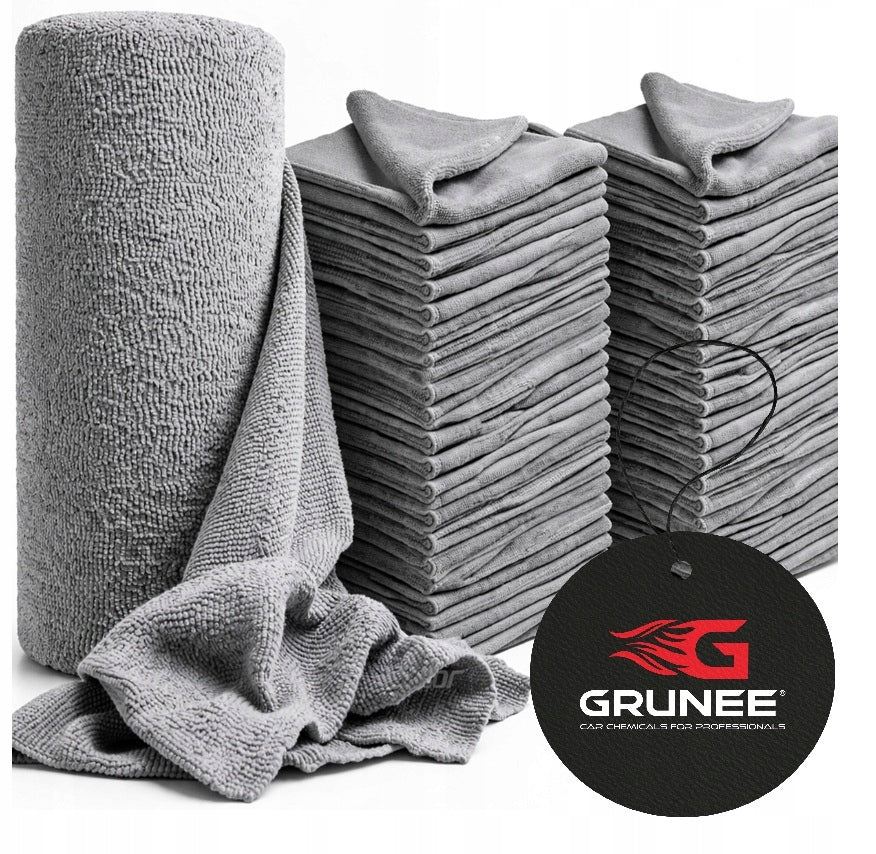 50x MICROFIBER CLOTH CLOTHS for cleaning car polishing up to 200gsm!