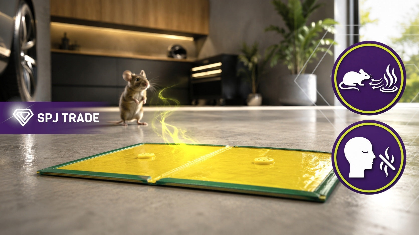 50x MOUSE STICK RAT Trap Mousetrap VERY strong glue aroma paw Manufacturer code Lep na Myszy