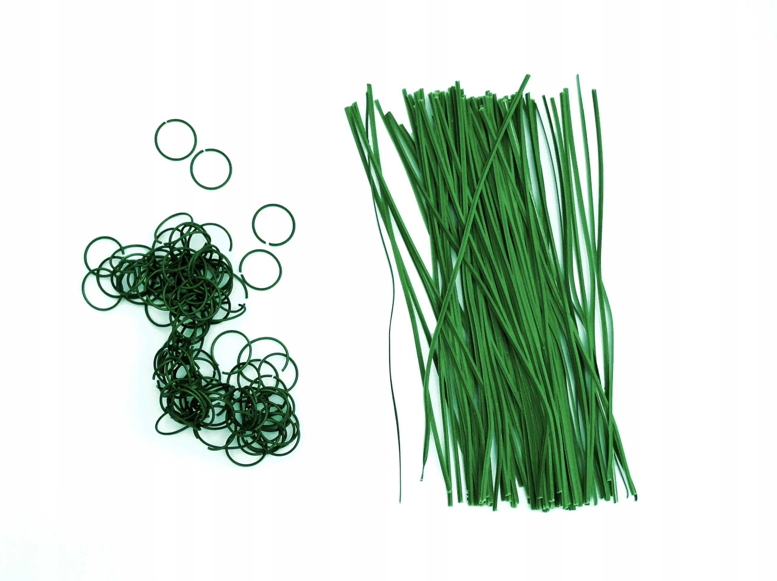 50x PLANT CLIPS + 50x GARDEN WIRE SET