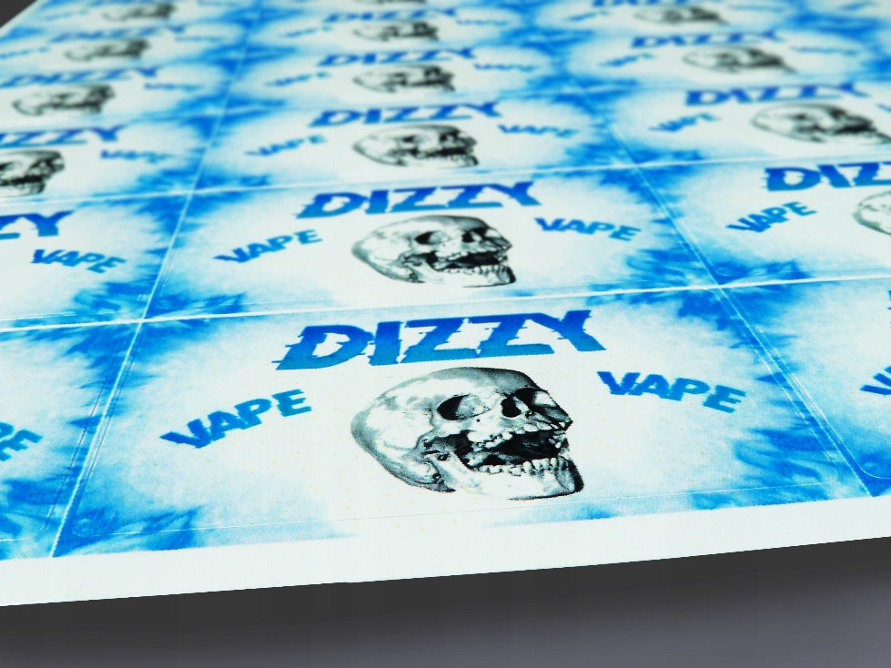 50x30 Sticker Labels with GLOSS HD Color Printing