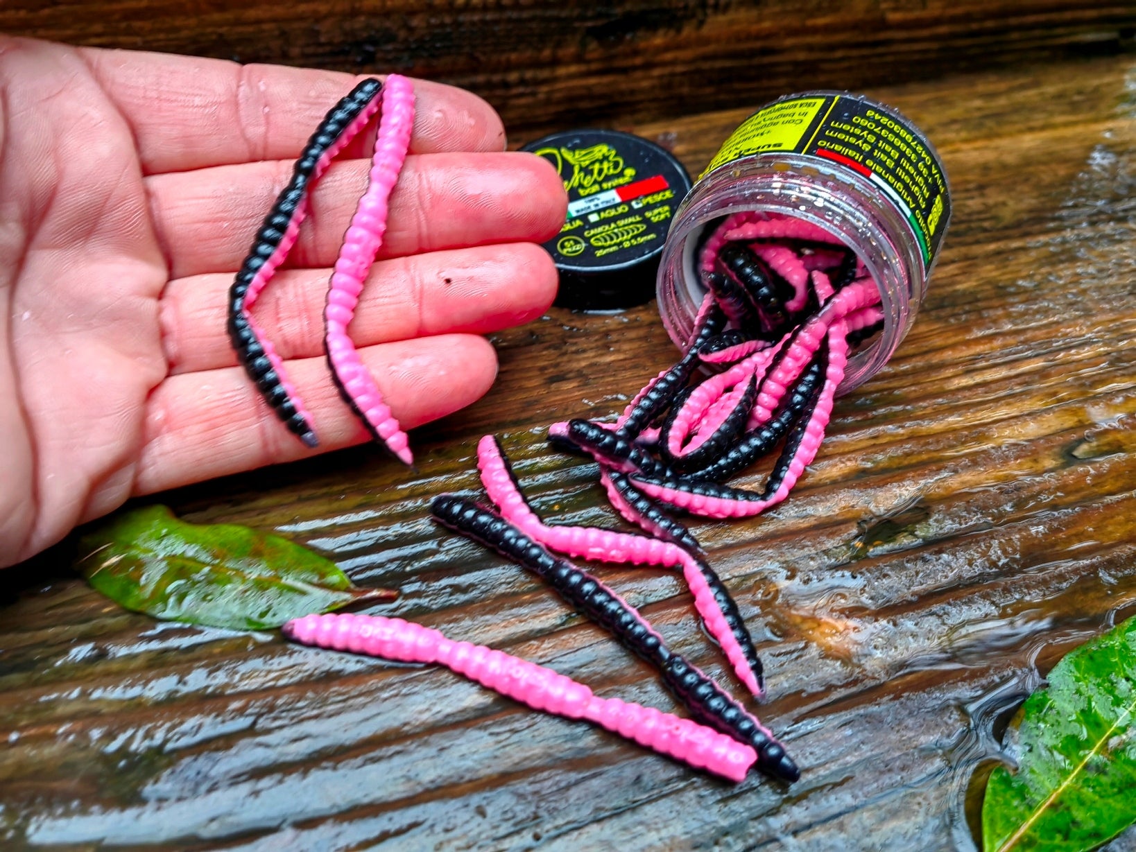 51 pcs Larva 25 mm Area Trout Killer for Trout