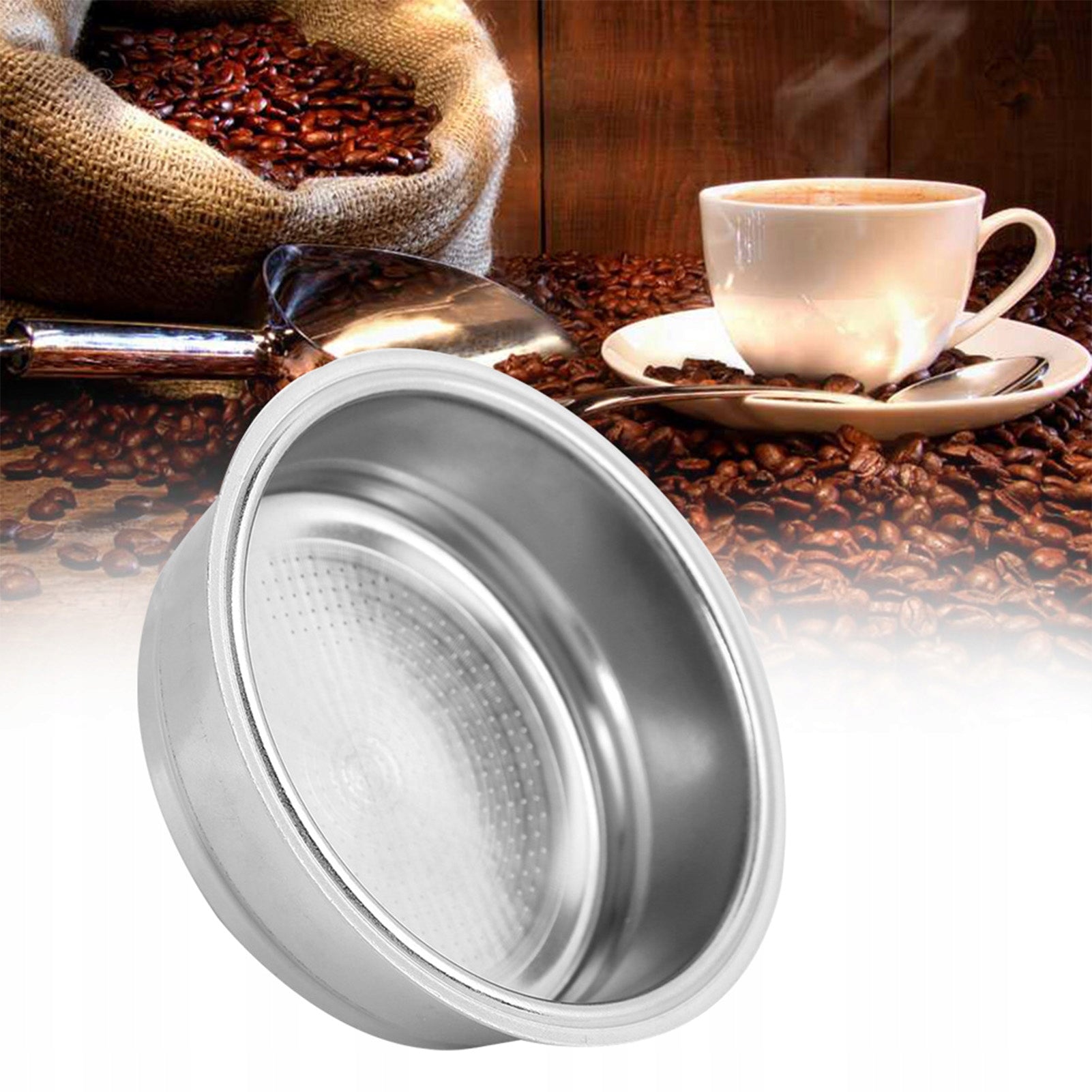 51MM 1-CUP ESPRESSO MACHINE FLASK STRAINER FOR DELONGHI Packaging status original