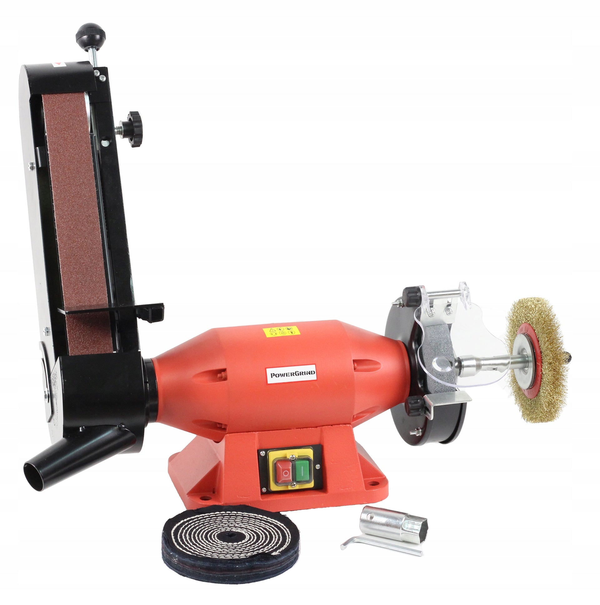 520W TABLE GRINDER MULTIFUNCTIONAL 3in1 STONE DISC BELT GRINDER