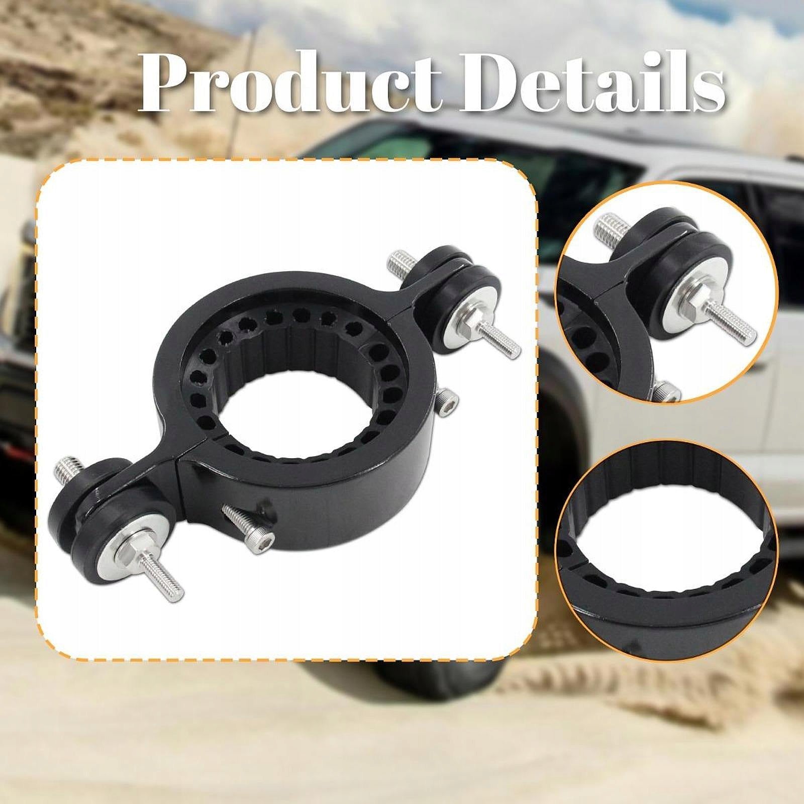 52853646AE 52853646AC Driveshaft Center Support Carrier Bearing, Black Packaging status original