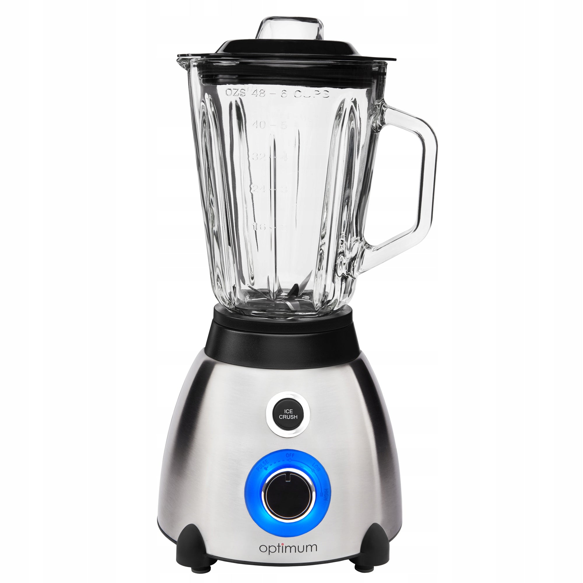 53504 Glass cup blender RK-2016 OPTIMUM Dominant color silver/gray