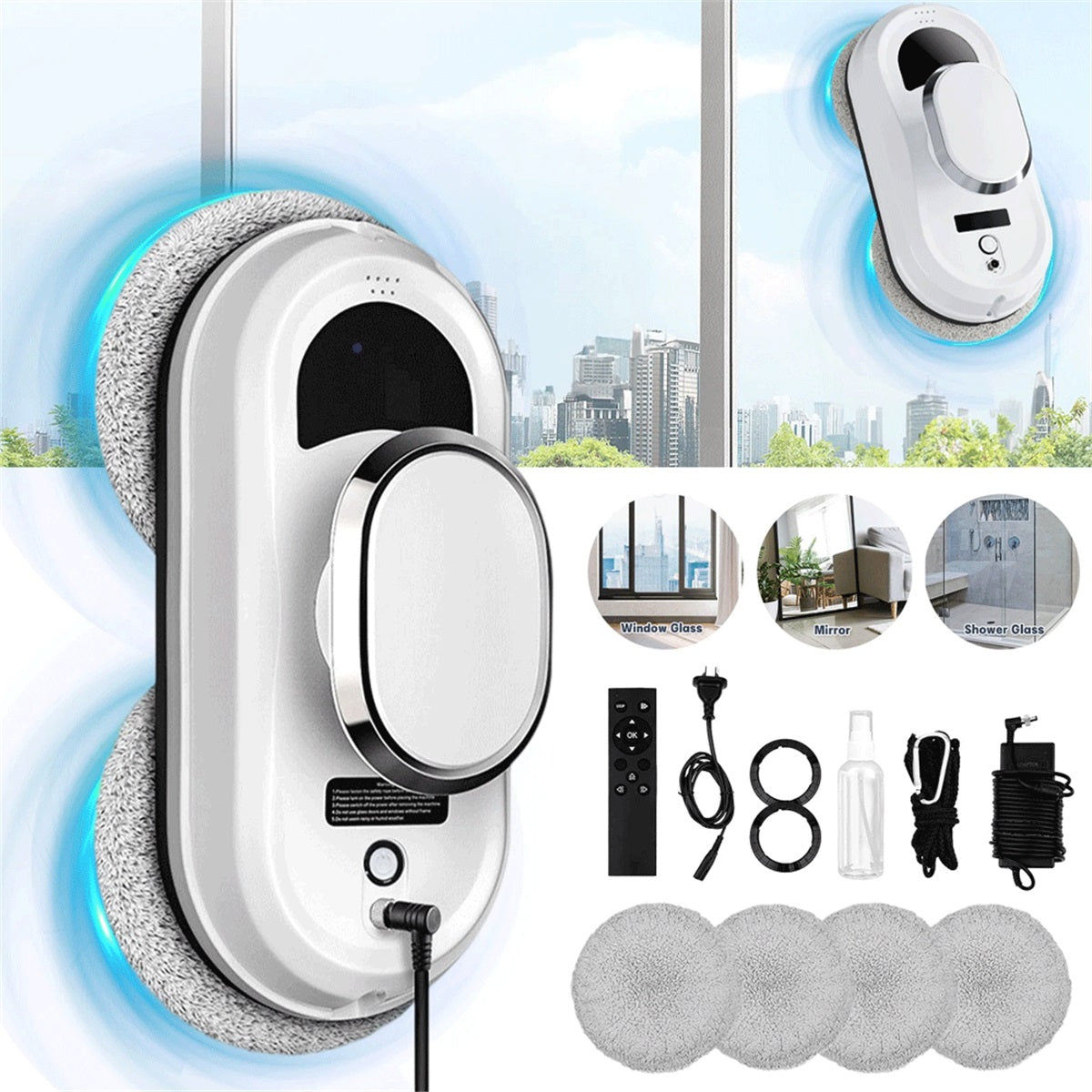 5600PA ROBOT WINDOW CLEANER AUTOMATIC WITH FALL PROTECTION Packaging status original