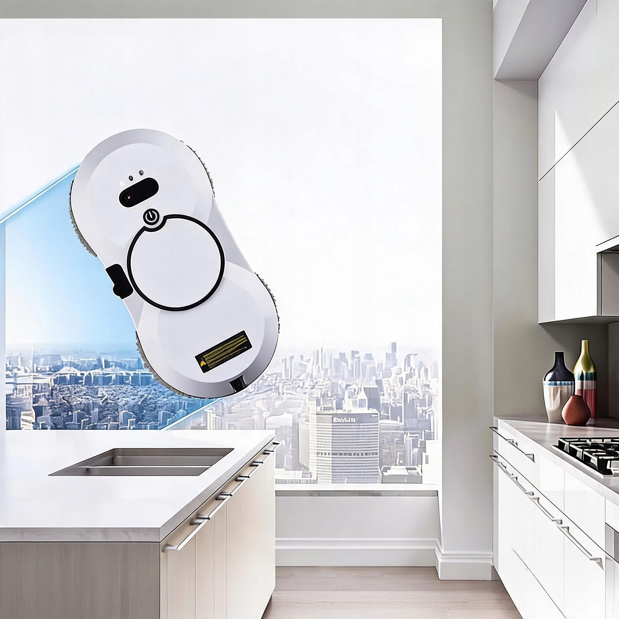 5600PA SMART WINDOW CLEANING ROBOT WITH SPRAY FUNCTION Packaging status original