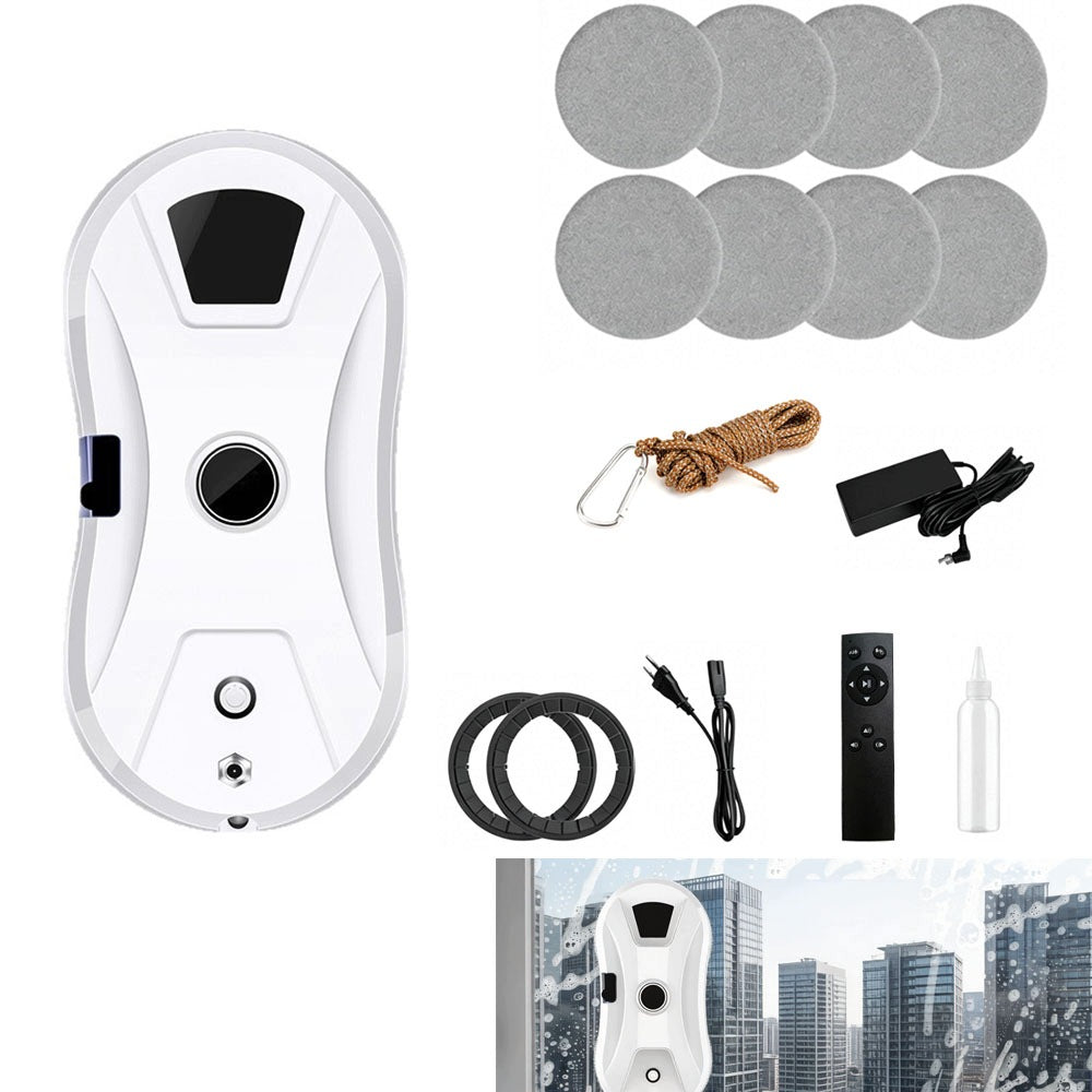 5600PA Window Cleaning Robot with Multi-Level Safety System