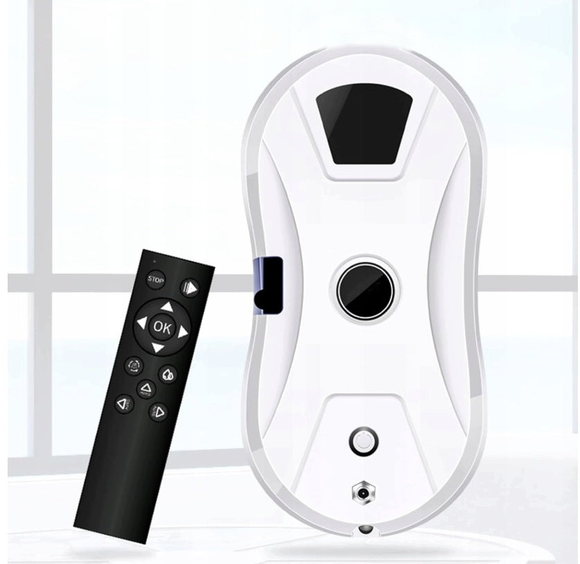 5600PA window cleaning robot equipped with a multi-stage safety system