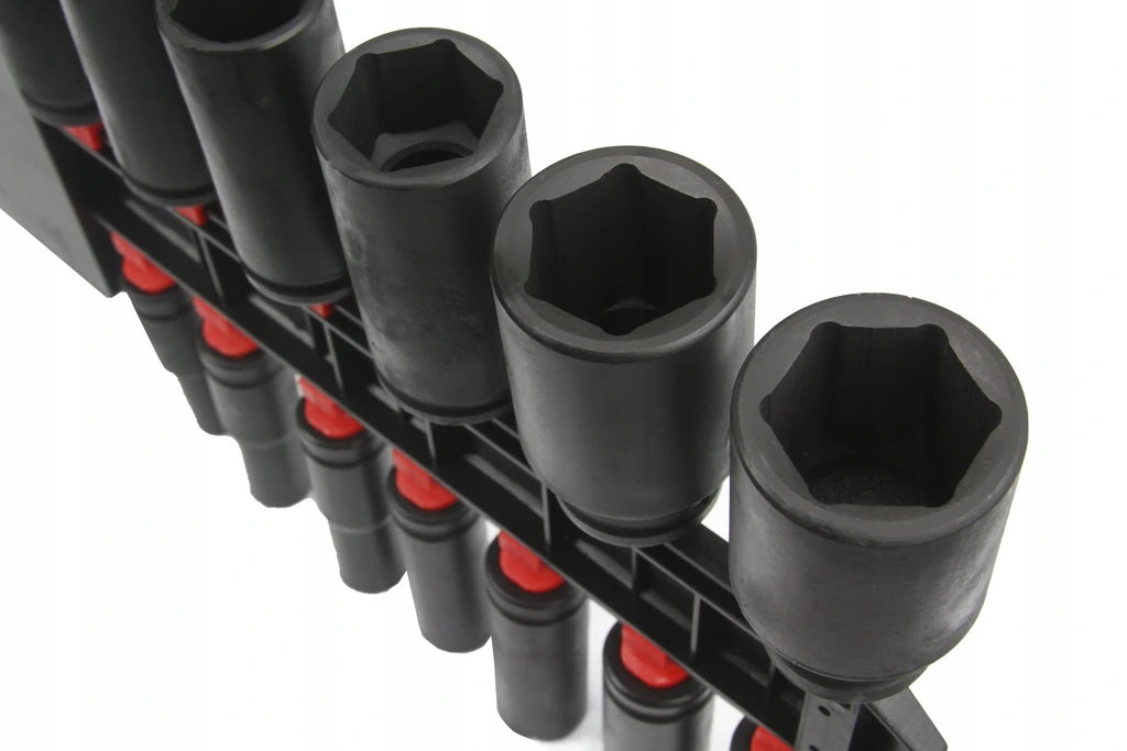 Smūginiai ilgieji galvutės raktai 1/2", 10–32 mm