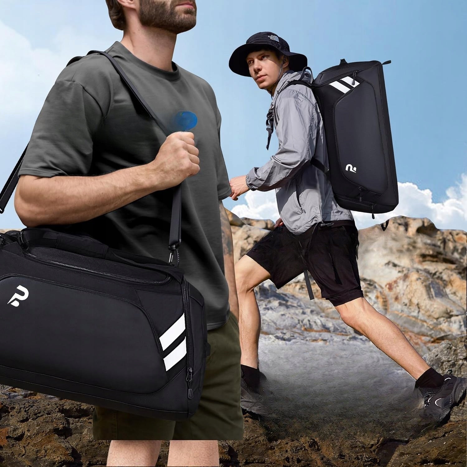 58L Sports Travel Bag For Gym Sauna Fitness Shoes Model 58