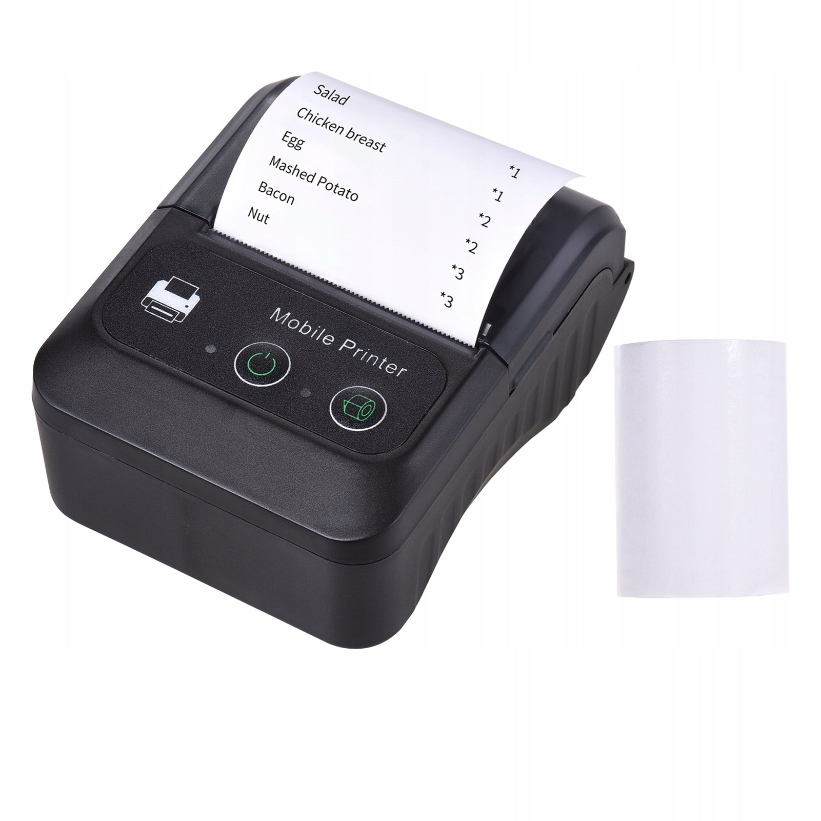 58mm Bluetooth USB Portable Restaurant Kitchen C8 Thermal Printer Printing technology other