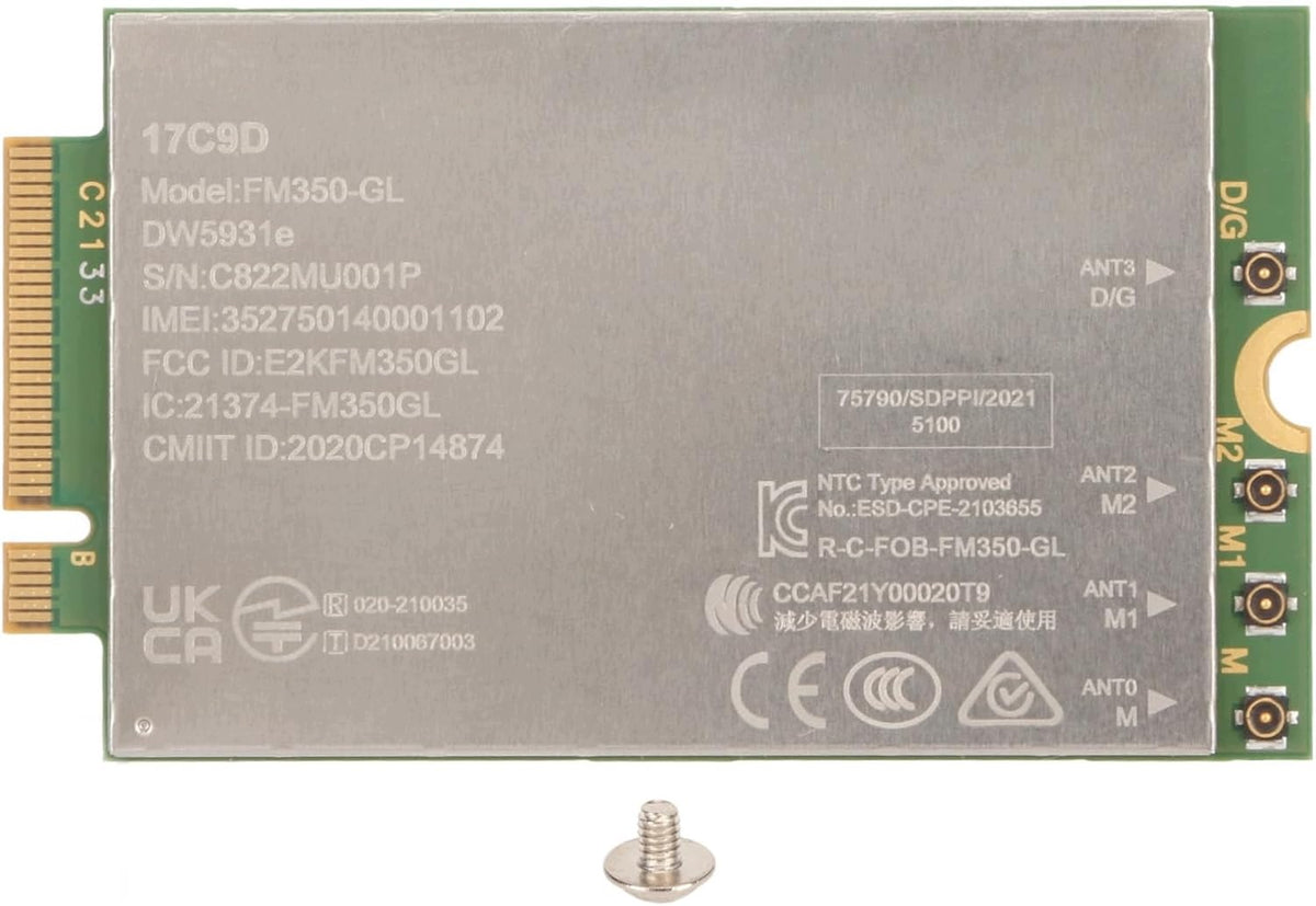 5G MODULE NO. 4G LTE NETWORK CARD DESPITE GNSS FOR LAPTOP
