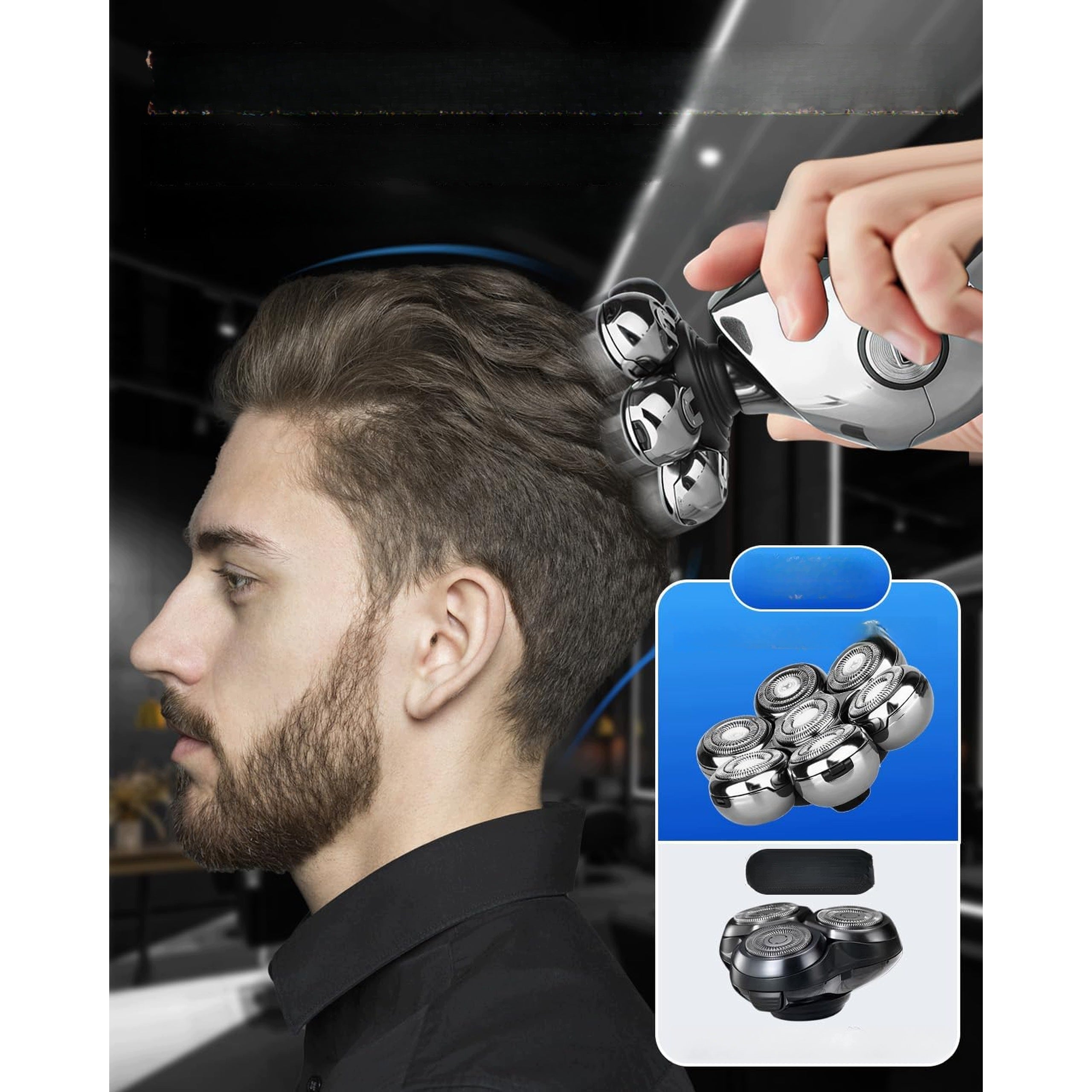 5IN1 ELECTRIC SHAVER TRONGLE LED 360 USB-C Brand no brand
