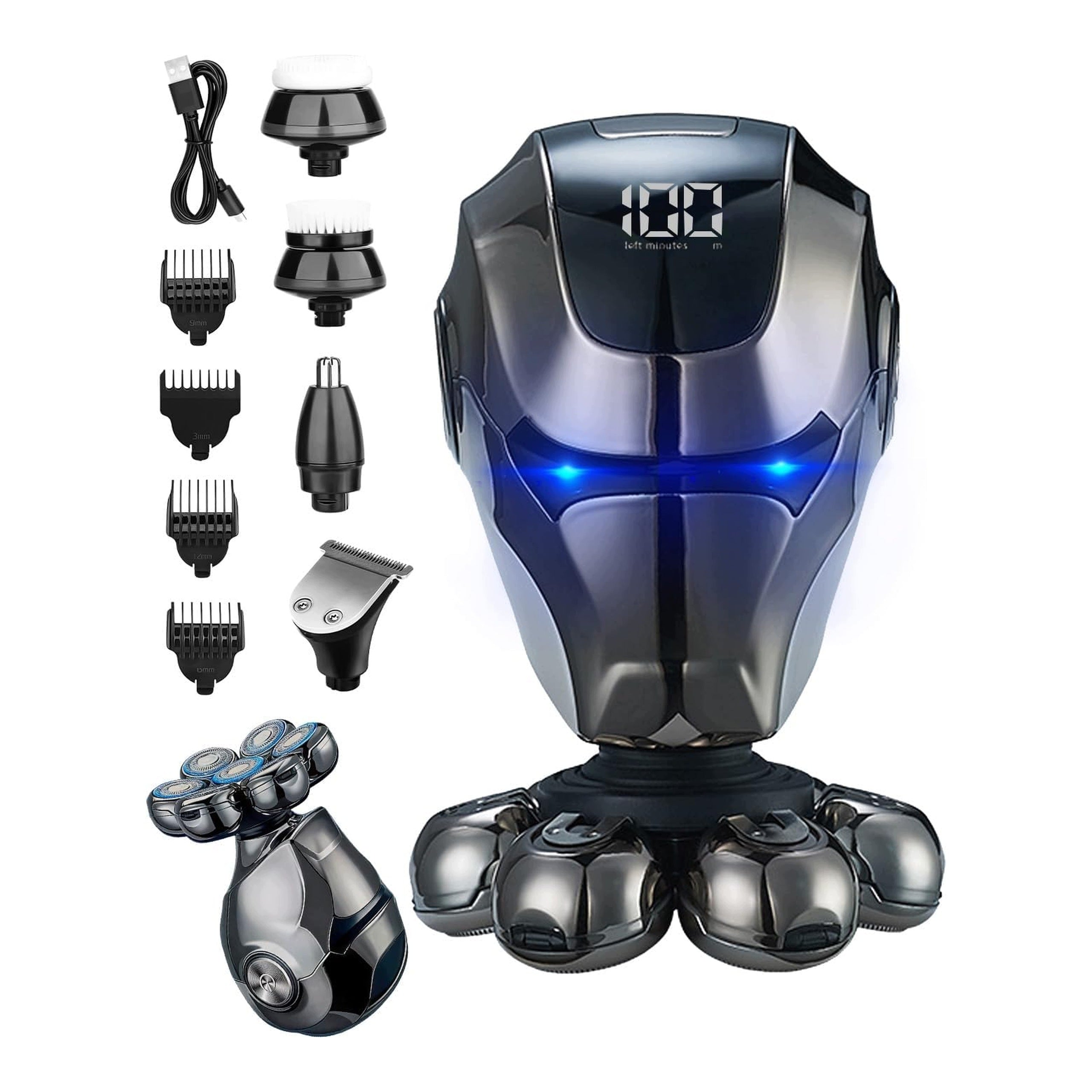 5IN1 ELECTRIC SHAVER TRONGLE LED 360 USB-C